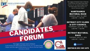 Detroit Mayoral Candidate Forum @ Zoom